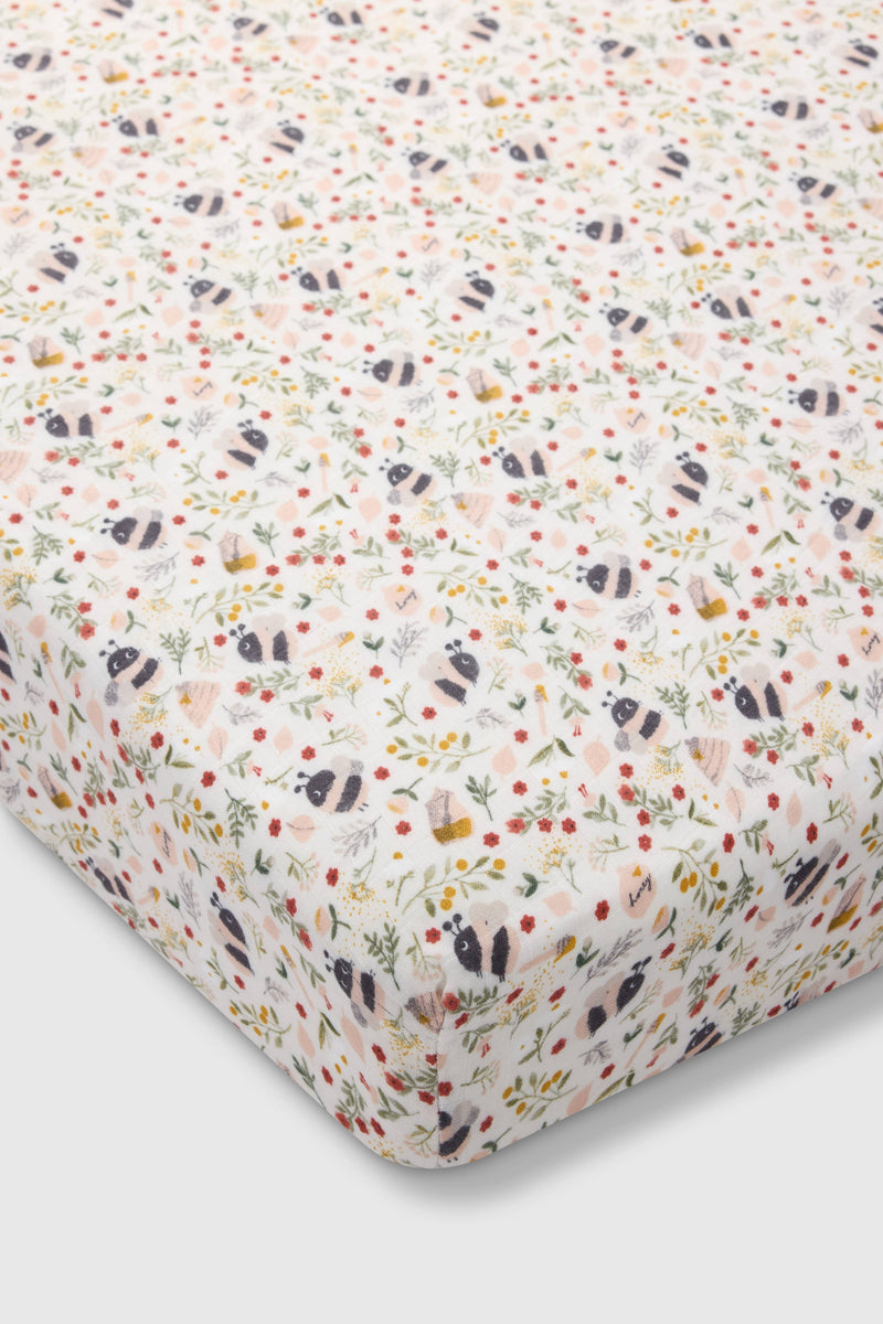 Muslin Fitted Crib Sheet
