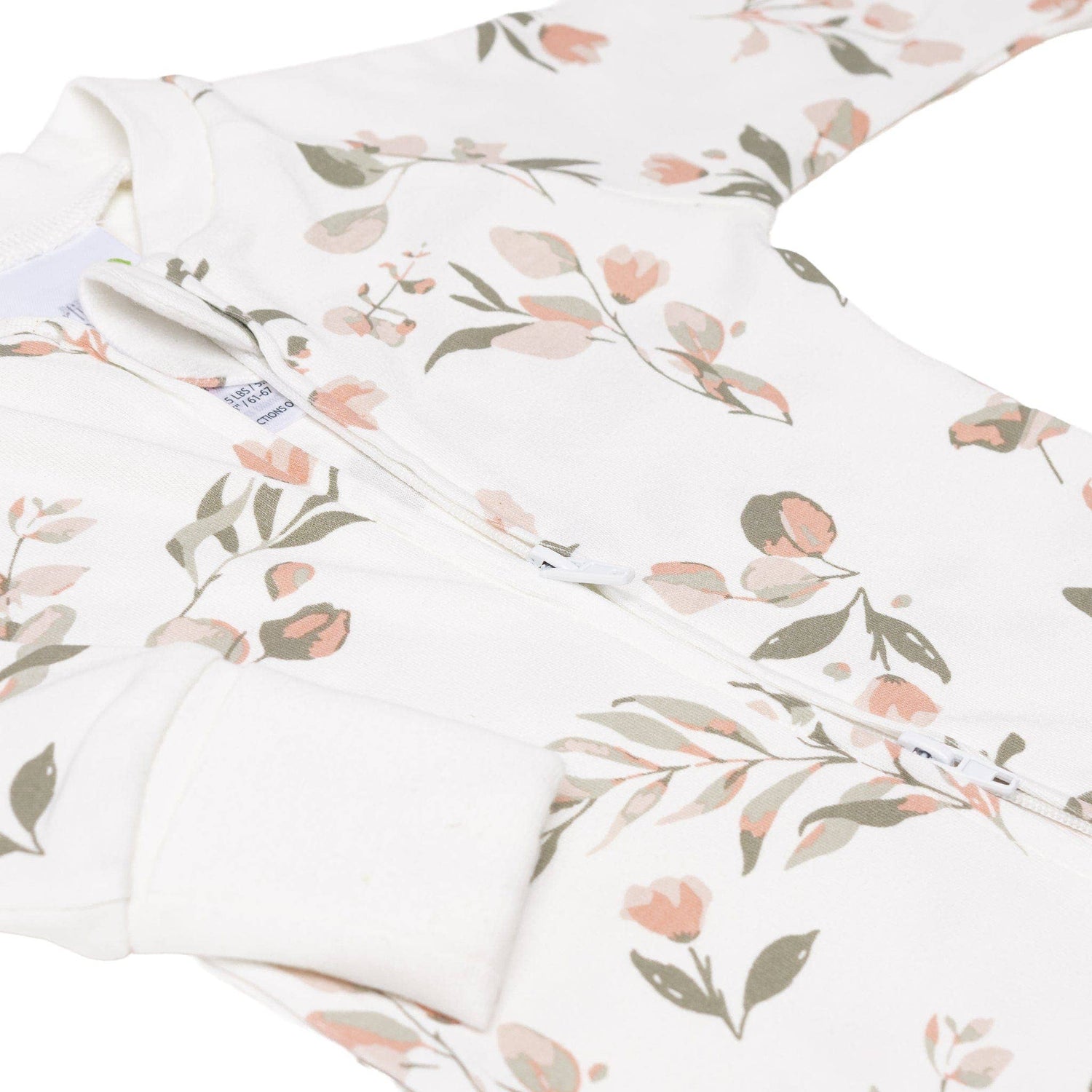 Bamboo baby sleeper - Leaves