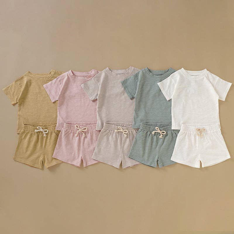 Organic Cotton Baby T-Shirt Set for Infants