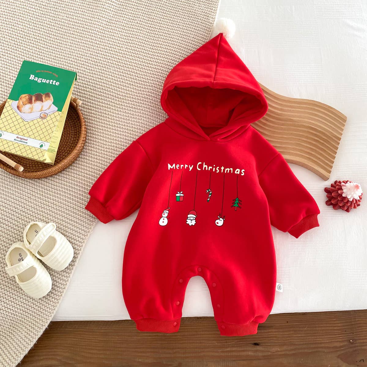 Baby Christmas Long Sleeves Romper