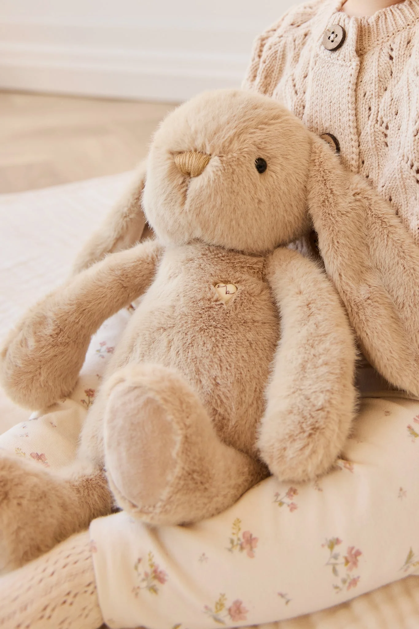 Plush - Penelope the bunny 30cm - Caramel - Snuggle Bunnies