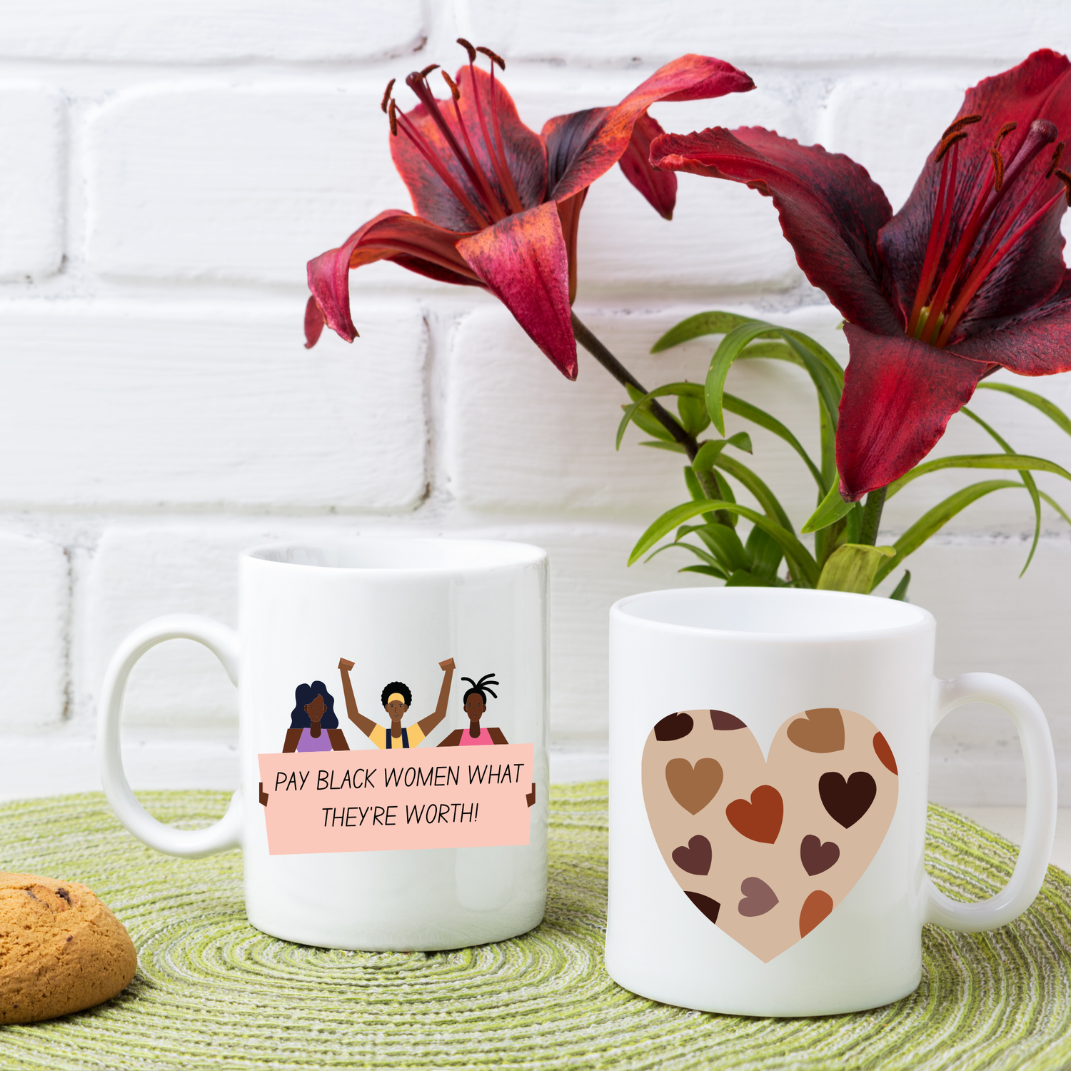 Pay Black Women Mug