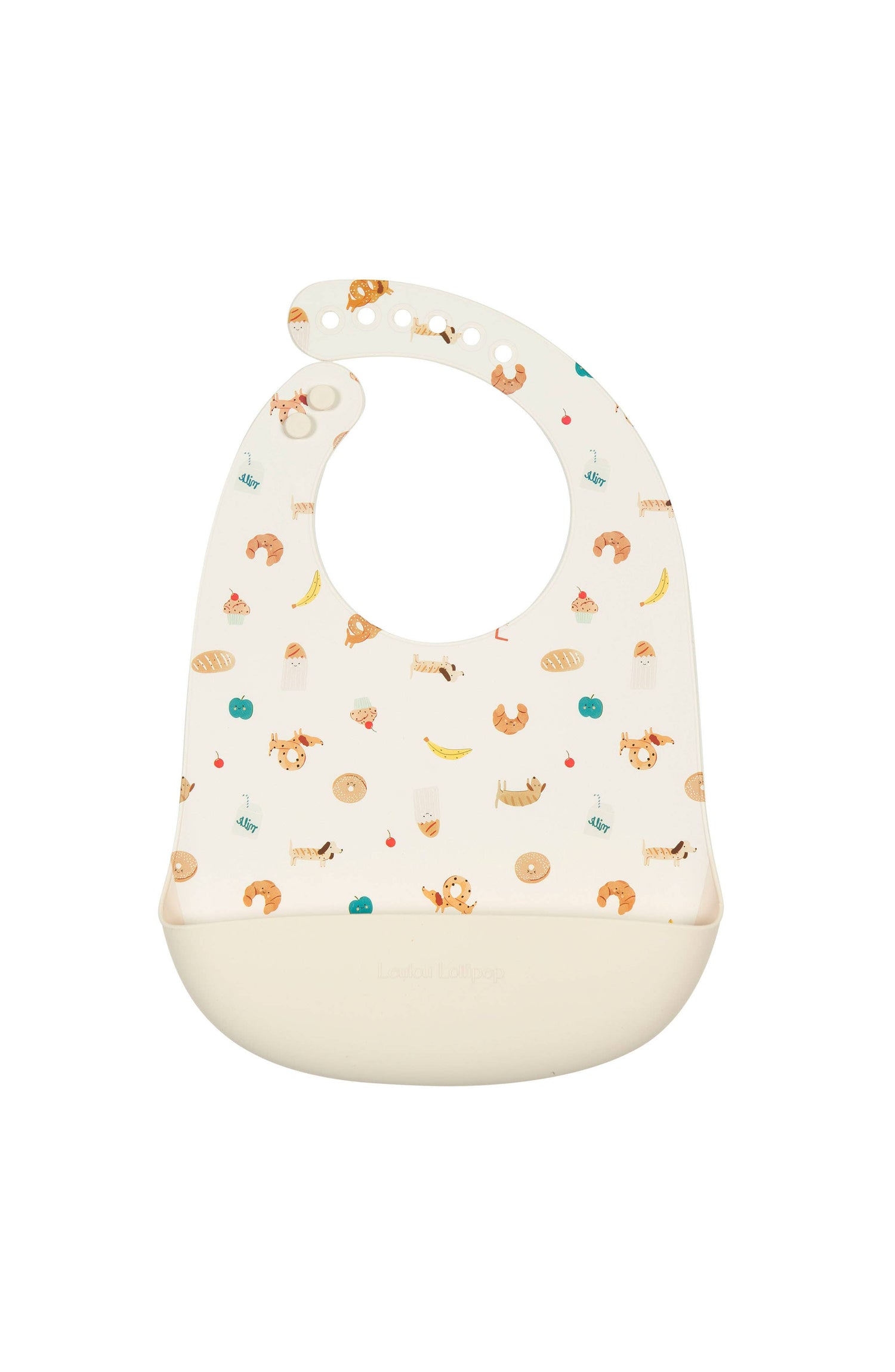 Silicone Bib Printed